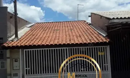 Casa para Venda em Boituva, Parque Residencial Novo Mundo, 2 dormitórios, 1 banheiro, 2 vagas