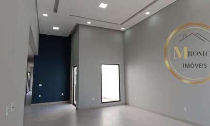 Casa para Venda em Boituva, Portal Ville Jardins, 3 dormitórios, 3 suítes, 4 banheiros, 2 vagas