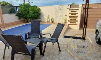 Casa para Venda em Boituva, Residencial Vitória, 5 dormitórios, 2 suítes, 4 banheiros, 2 vagas