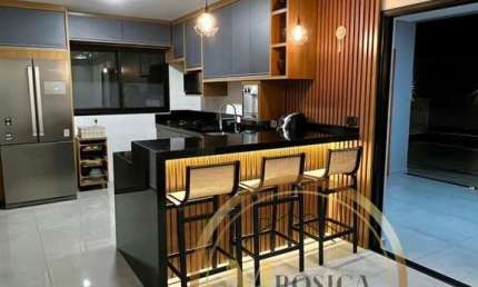 Casa em Condomínio para Venda em Boituva, PORTAL VILLE JARDIM EUROPA, 3 dormitórios, 3 suítes, 4 banheiros, 4 vagas