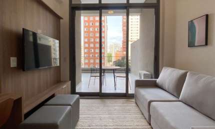 Apartamento com 1 quarto para alugar na Rua Jorge Tibiriçá, 50, Vila Mariana, São Paulo