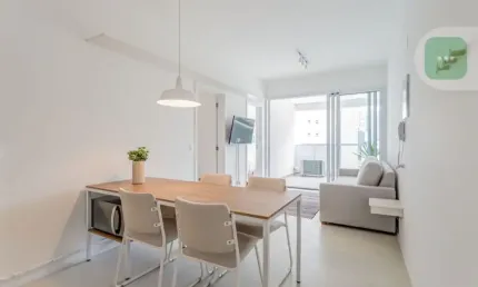 Lindo apartamento todo mobiliado em uma região nobre da vila madalena