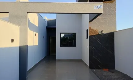 Linda Casa com Suíte 2 Quartos 2 Vagas Churrasqueira Jd Coopagro - TCW