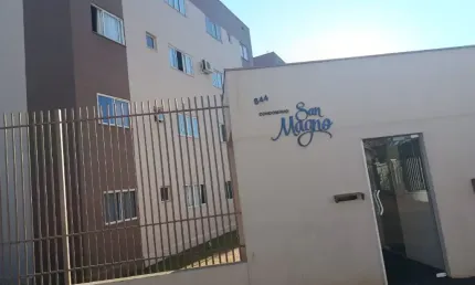 Aluga apartamento no residencial san magno - vila operária - toledo - pr
