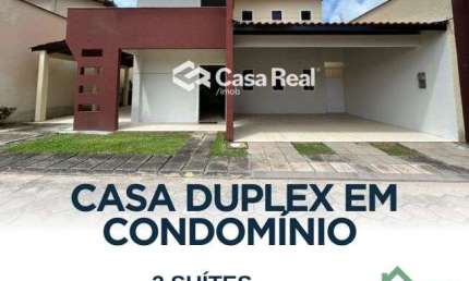 Casa Duplex à Venda no Condomínio Gaivota – Araçagy