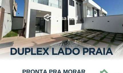 Belíssima Casa Duplex no Loteamento Praia Azul — Araçagy
