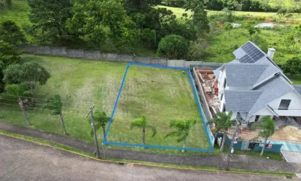 Terreno em condomínio fechado à venda na Avenida Leo Kraether, 1566, Country, Santa Cruz do Sul