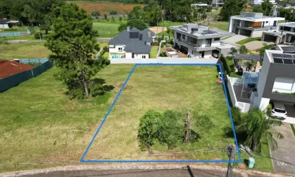 Terreno em condomínio fechado à venda na Avenida Leo Kraether, 1566, Country, Santa Cruz do Sul