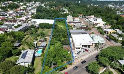 Terreno à venda na Avenida Independência, 2493, Universitário, Santa Cruz do Sul