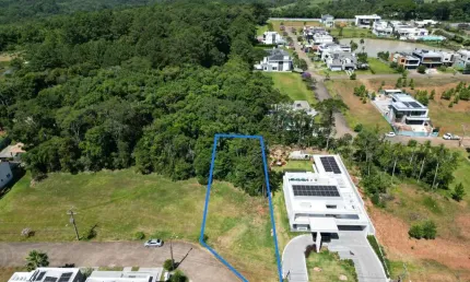 Terreno em condomínio fechado à venda na Avenida Leo Kraether, 713, Country, Santa Cruz do Sul