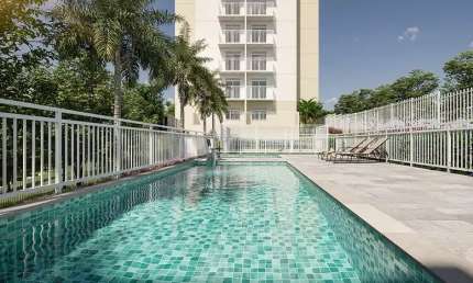 Apartamento de 2 dormitórios próximo Shopping Interlagos