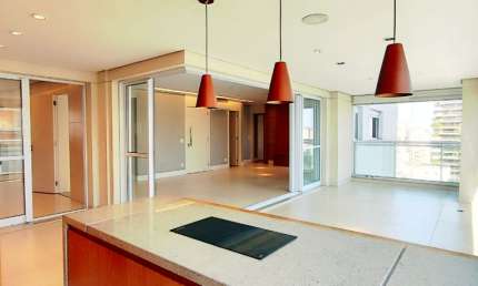 Apartamento para locação de 157m² com 3 dormitórios suítes e 3 vagas  - Vila Nova Conceição/SP