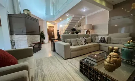 Casa em Condomínio para Venda em Criciúma, Primeira Linha, 3 dormitórios, 3 suítes, 5 banheiros, 2 vagas
