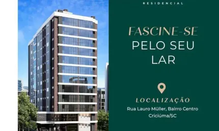 Apartamento para Venda em Criciúma, Centro, 3 dormitórios, 3 suítes, 4 banheiros, 2 vagas