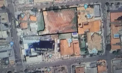 Terreno comercial no jardim dos estados com área de 3.150 m2 .