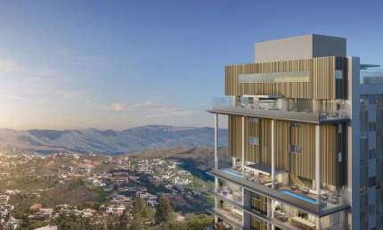 Apartamento alto padrão próximo a Alameda Oscar Niemeyer. Vila da Serra.