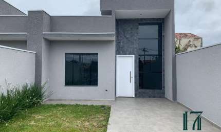 Casa para Venda em Fazenda Rio Grande, Eucaliptos, 3 dormitórios, 1 suíte, 1 banheiro, 1 vaga