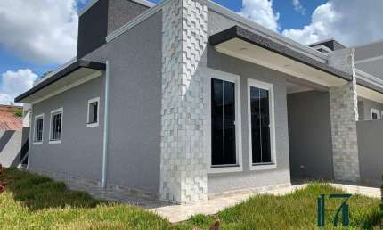 Casa para Venda em Araucária, Iguaçu, 3 dormitórios, 1 suíte, 1 banheiro