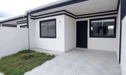 Casa em Condomínio para Venda em Fazenda Rio Grande, Nações, 2 dormitórios, 1 banheiro