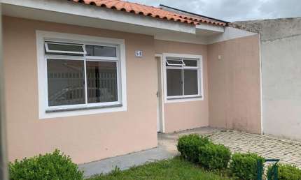 Casa para Locação em Fazenda Rio Grande, Nações, 2 dormitórios, 1 banheiro, 1 vaga