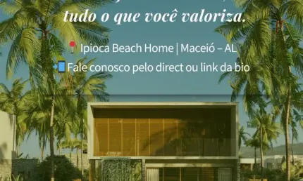 Sua casa de praia na beira mar de Maceió, com servicos de hotel!