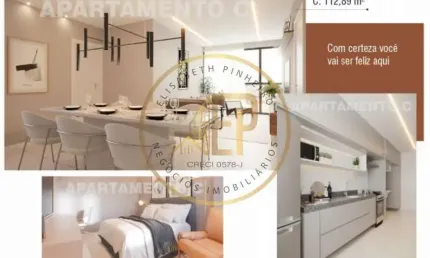Apartamento alto padrão no jóquei - edifício ferrara