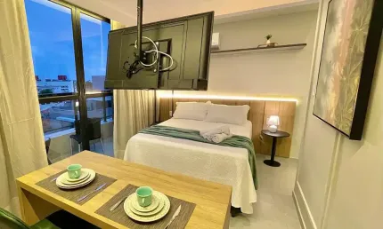 Flat com 1 quarto à venda no Bessa, João Pessoa 