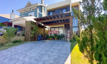 Casa em condomínio fechado com 4 quartos à venda na Tapir Rocha, 8500, Condomínio Buena Vista, Viamão por R$ 1.430.000