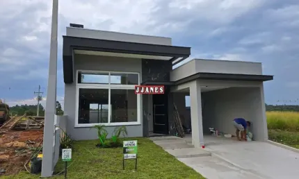 Casa em condomínio fechado com 3 quartos à venda na Estrada Caminho do Meio, 55, Zona Rural, Viamão por R$ 650.000