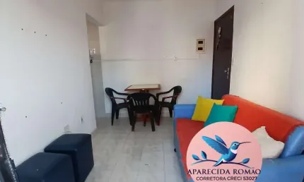 Apartamento para Venda em Praia Grande, 1 dormitório, 1 banheiro, 1 vaga