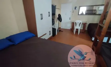 Kitnet para Venda em Praia Grande, Aviação, 1 banheiro, 1 vaga