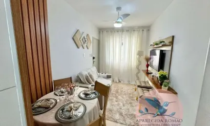 Apartamento para Venda em Praia Grande, Guilhermina, 2 dormitórios, 1 banheiro, 1 vaga