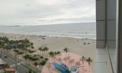 Apartamento para venda em praia grande, tupi, 1 dormitório, 1 banheiro, 1 vaga