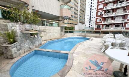 Apartamento para Venda em Praia Grande, Tupi, 1 dormitório, 1 banheiro, 1 vaga
