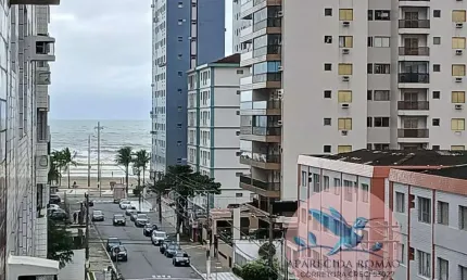 Apartamento para venda em praia grande, canto do forte, 2 dormitórios, 2 banheiros, 1 vaga