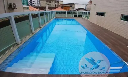 Apartamento para Locação em Praia Grande, Tupi, 2 dormitórios, 1 suíte, 1 banheiro, 1 vaga