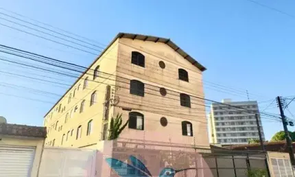 Apartamento para venda em praia grande, caiçara, 1 dormitório, 1 banheiro, 1 vaga