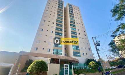 Apartamento com 3 dormitórios (com 3 vagas de garagem individuais) para alugar, 124 m² por R$ 6.406/mês - São Francisco - Campo Grande/MS