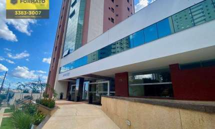FLAT com 1 dormitório para alugar, 59 m² por R$ 6.621/mês - Santa Fé - Campo Grande/MS