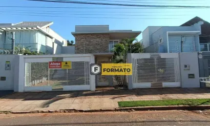 Casa com 3 dormitórios para alugar, 398 m² por r$ 5.918,00/mês - vila vilas boas - campo grande/ms