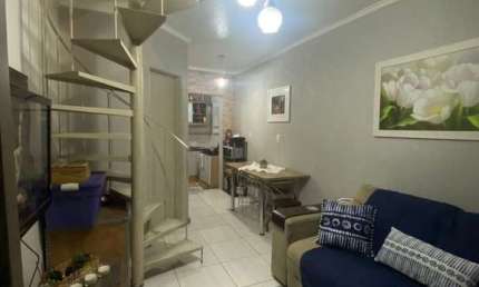 Casa em condomínio fechado com 2 quartos à venda na Rua João Antônio Lopes, 107, Agronomia, Porto Alegre
