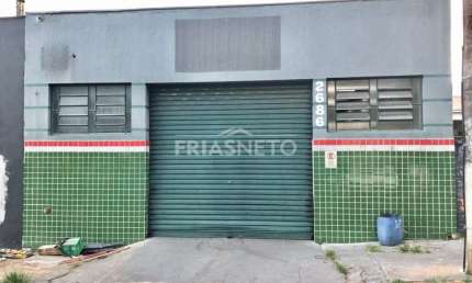 Galpão com 166m² para alugar em Piracicaba no Bairro Vila Monteiro