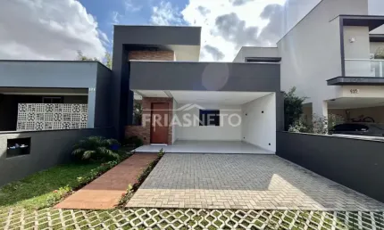 Casa em condomínio fechado com 3 quartos à venda no Água Branca, Piracicaba 