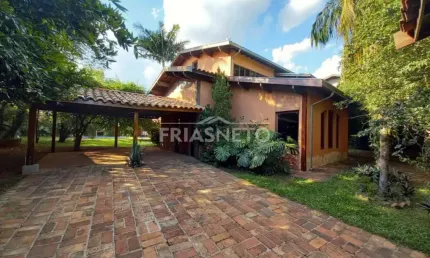 Casa em condomínio fechado com 3 quartos à venda no Dois Córregos, Piracicaba 