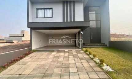 Casa em condomínio fechado com 3 quartos à venda no Ondas, Piracicaba 
