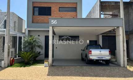 Casa em condomínio fechado com 3 quartos à venda no Campestre, Piracicaba 