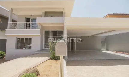 Belissima casa do Condomínio Terras de Piracicaba II com três dormitórios e suite