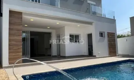 Casa nova para comprar com 3 suítes no Cond. Villa Bela Vista.