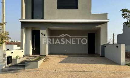Casa em condomínio fechado com 3 quartos à venda no Água Branca, Piracicaba 