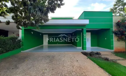 Casa em condomínio fechado com 3 quartos para alugar no Monte Alegre, Piracicaba 